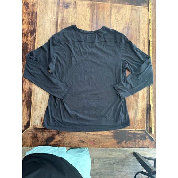 Salomon Men's Black Essential Long Sleeve Tee Shirt Size XXL - Picture 5 of 6